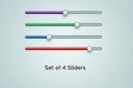 [Freebie] Set of 4 Sliders