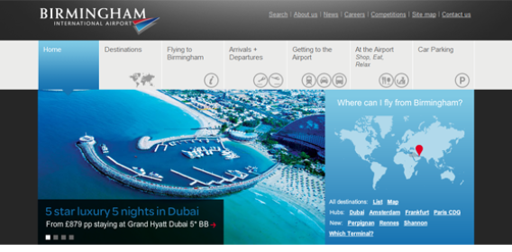 10 High Flying Airport Websites
