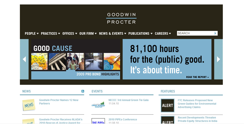 , 10 Professional Legal Websites, Shambix