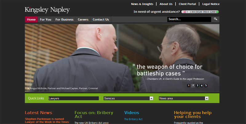 , 10 Professional Legal Websites, Shambix
