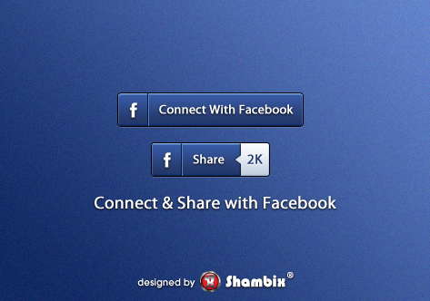 , [Freebie] Connect &#038; Share with Facebook Buttons, Shambix
