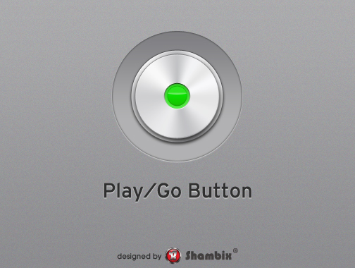 , [Freebie] Play/Go Button, Shambix