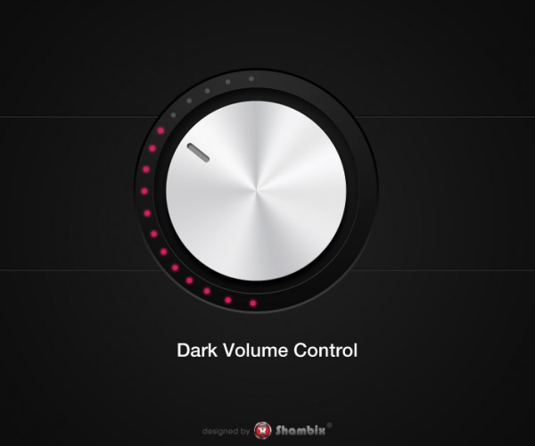 , [Freebie] Dark Volume Control, Shambix